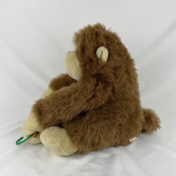 Circus Circus Casino Gorilla Monkey 12" Plush Hanging Brown Stuffed Animal VTG - Picture 5 of 8